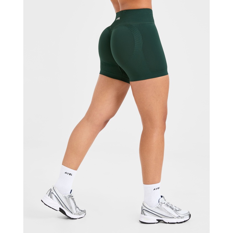 Adapt Seamless Shorts – Deep Forest XS