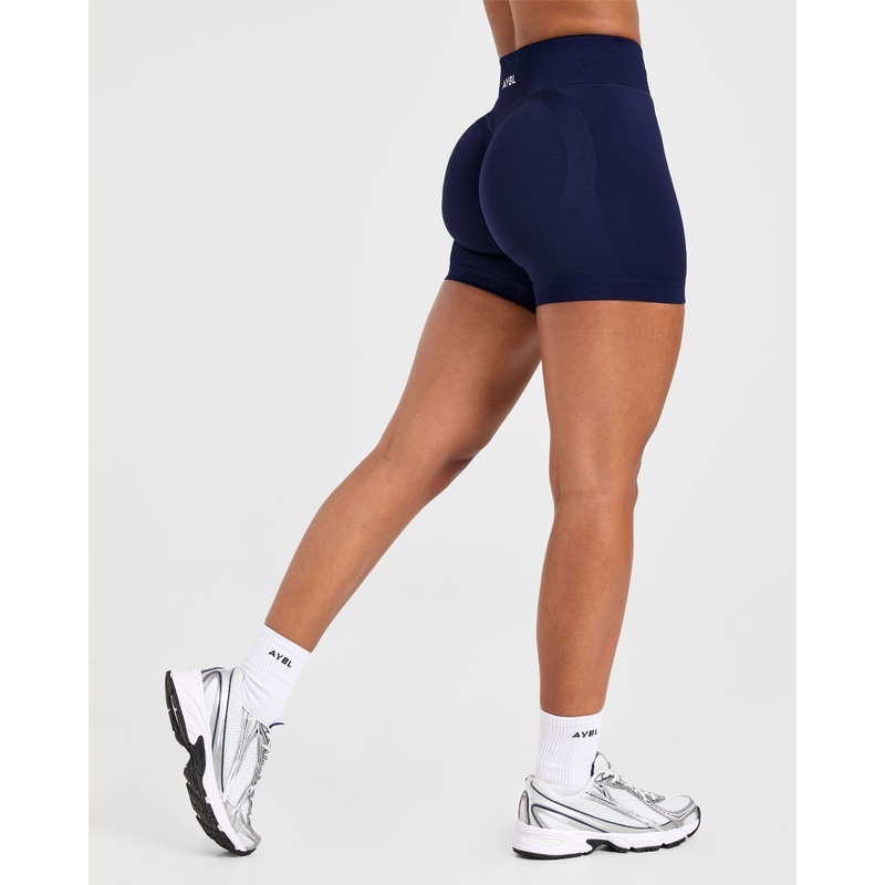 Adapt Seamless Shorts – Deep Navy XS