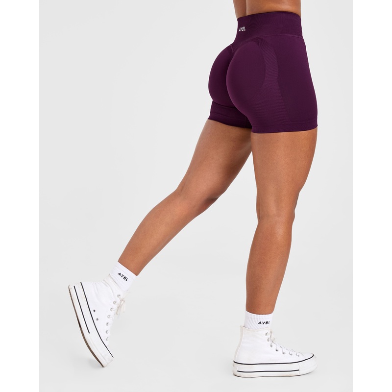 Adapt Seamless Shorts – Midnight Plum XS