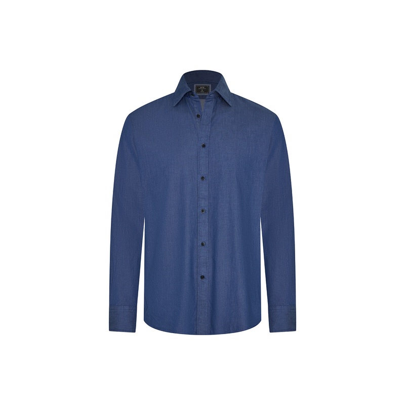 Charlton Denim Shirt Mid Indigo XS