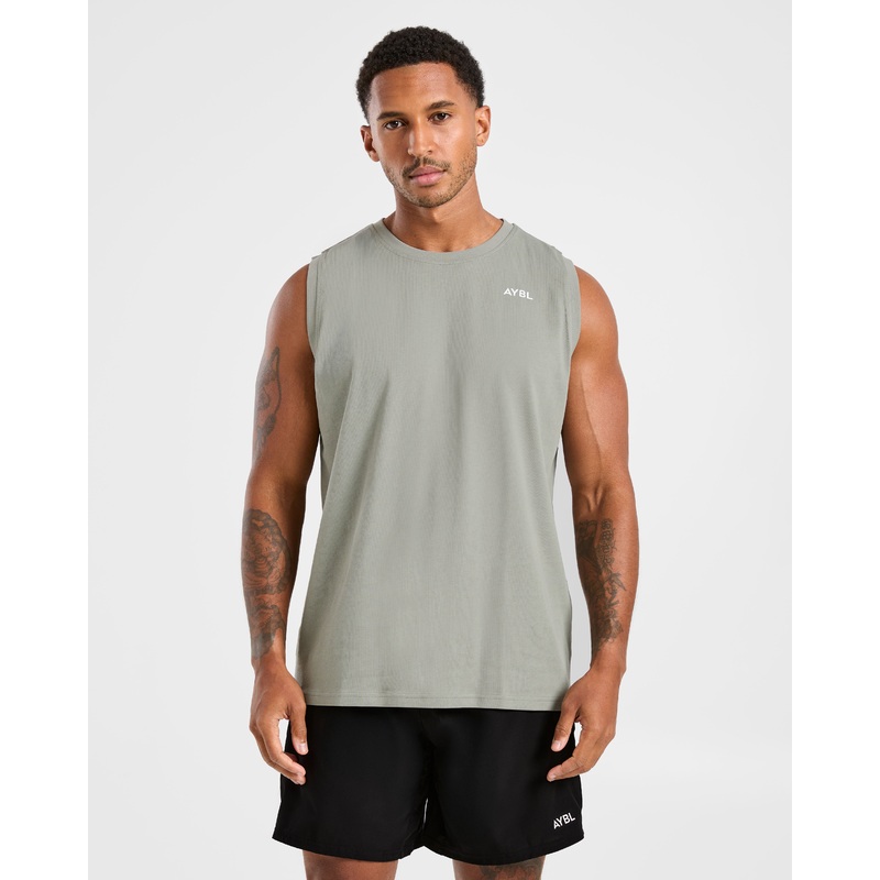 Essential Tank – Washed Sage XS