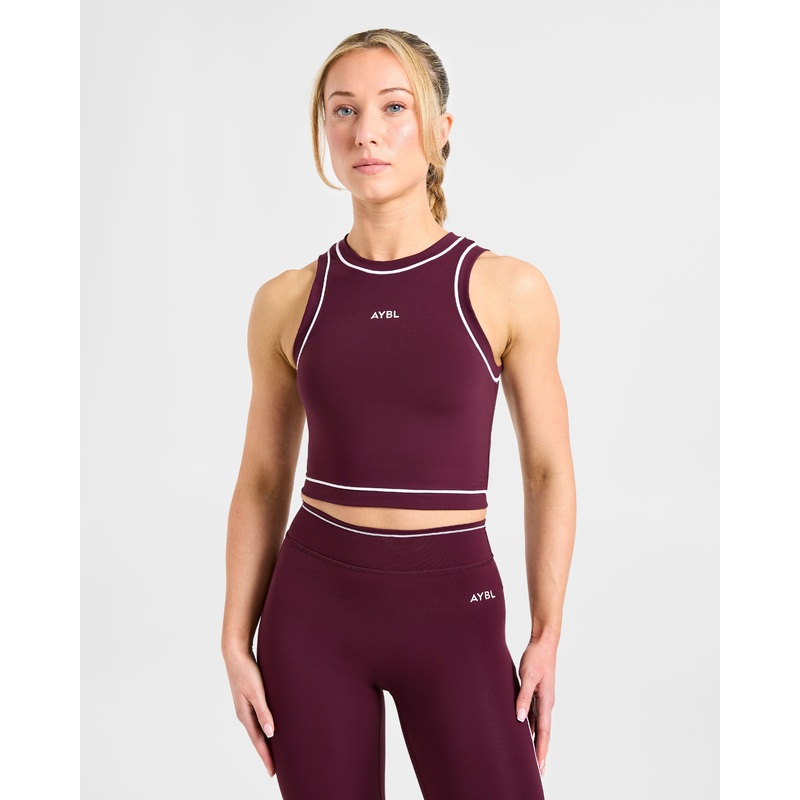 Form Tank Top – Deep Mulberry XS