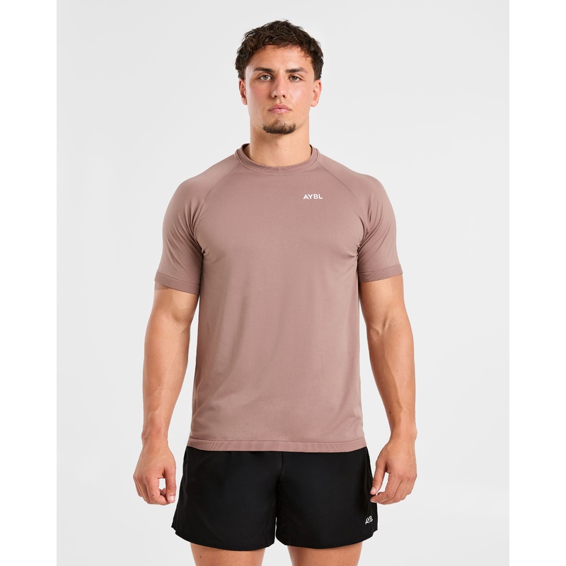 Ascend Seamless T Shirt – Fawn XS