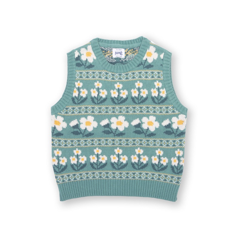 Pixie Petals Knit Vest 3 years