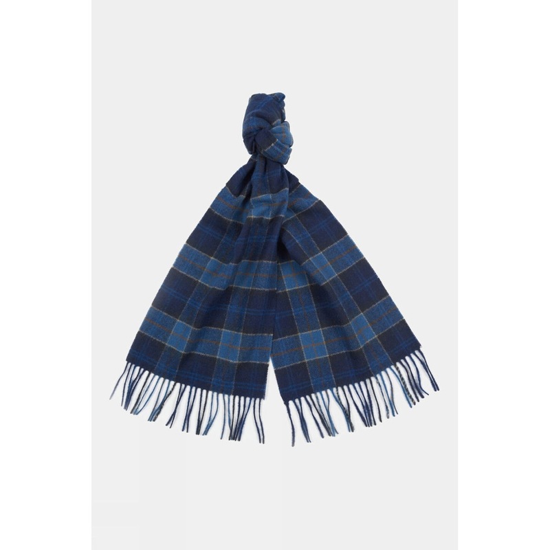 Barbour Mens Tartan Lambswool Scarf