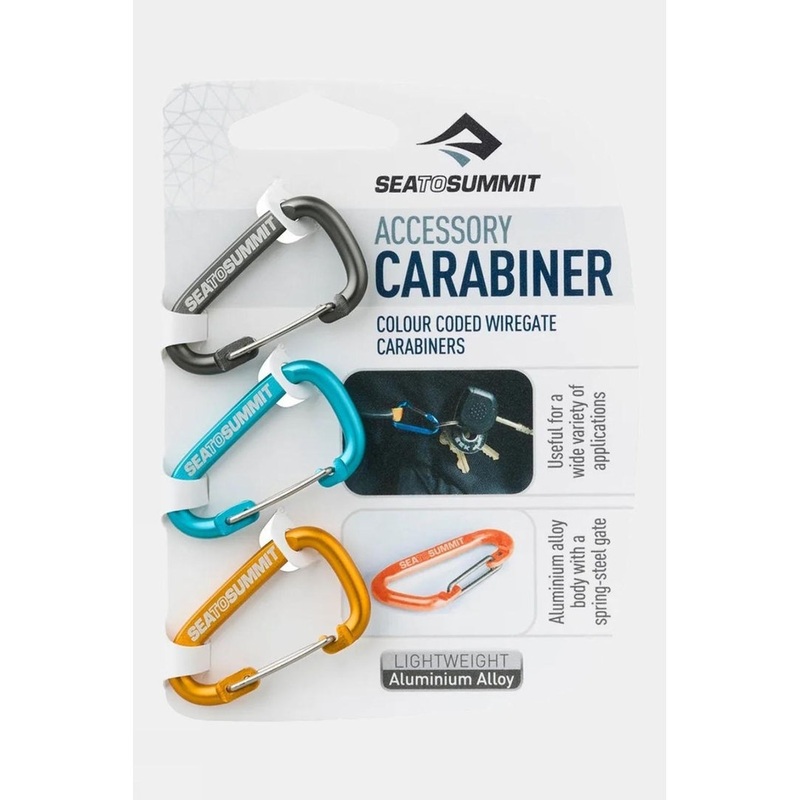 Sea to Summit Accessory Carabiner Set – 3 Piece