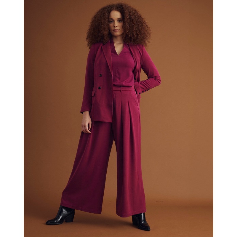 All Day Palais Wide Leg Pants – Goji Berry 4XS_00-0 Goji Berry