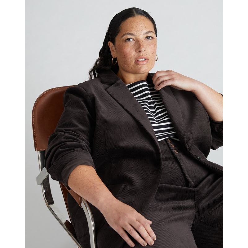 Charlie High Rise Sailor Cords – Espresso 00 Espresso