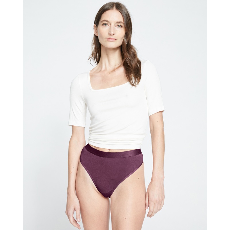 UltimateS High Rise Thong – Acai 4XS_00-0 Acai