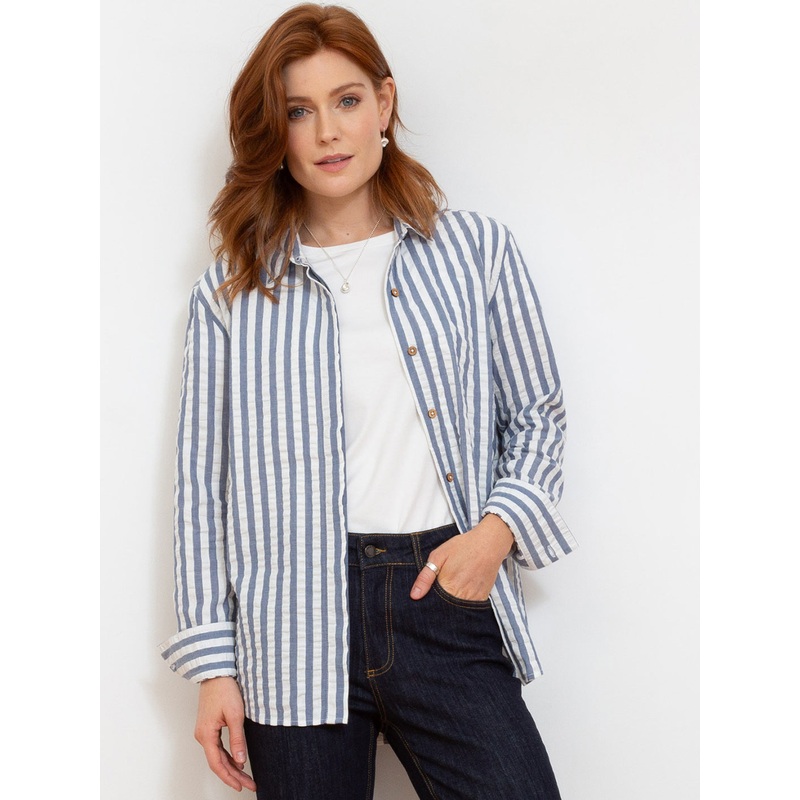 Bedchester woven shirt stripe XS