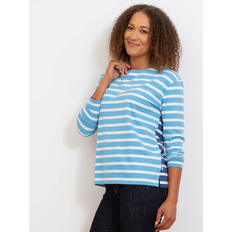 Bingham jersey top blue stripe 6