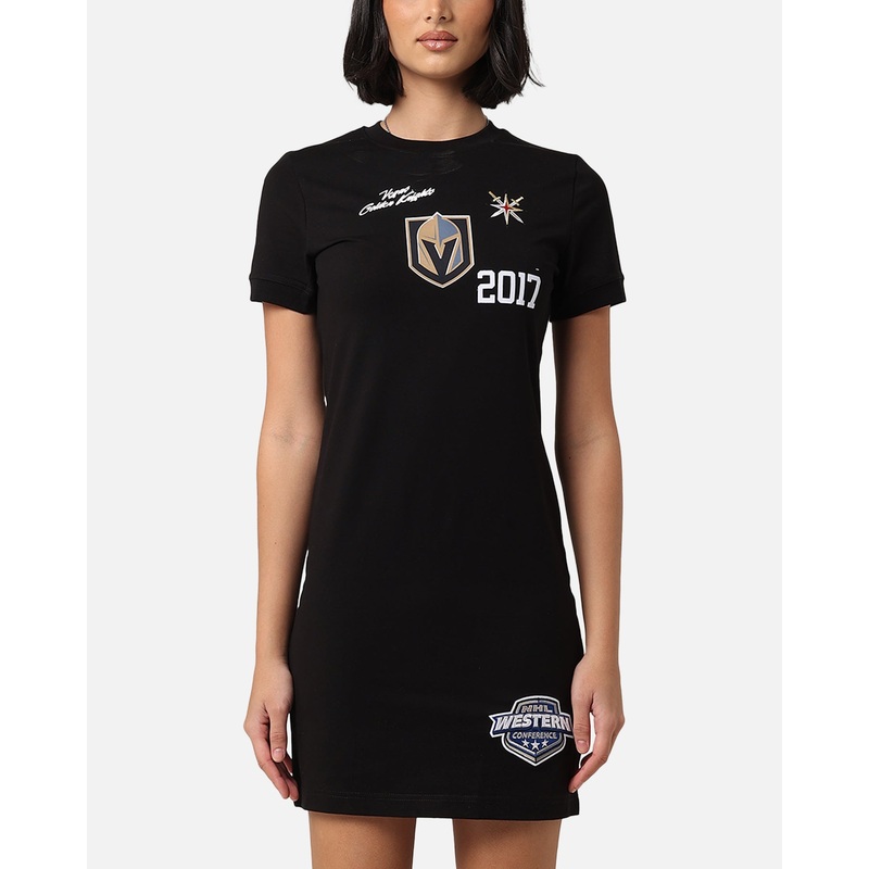 Pro Standard Women’s Vegas Golden Knights Bodycon Mini Dress Black XS