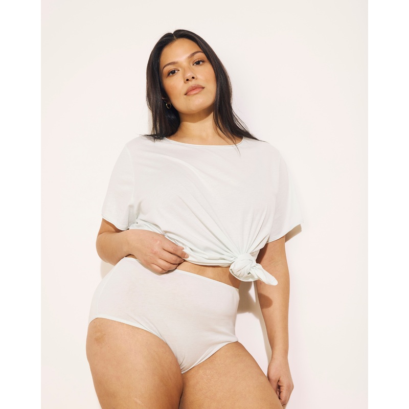 Pima Cotton Full Coverage Briefs – Hint of Mint 4XS_00-0 Hint of Mint