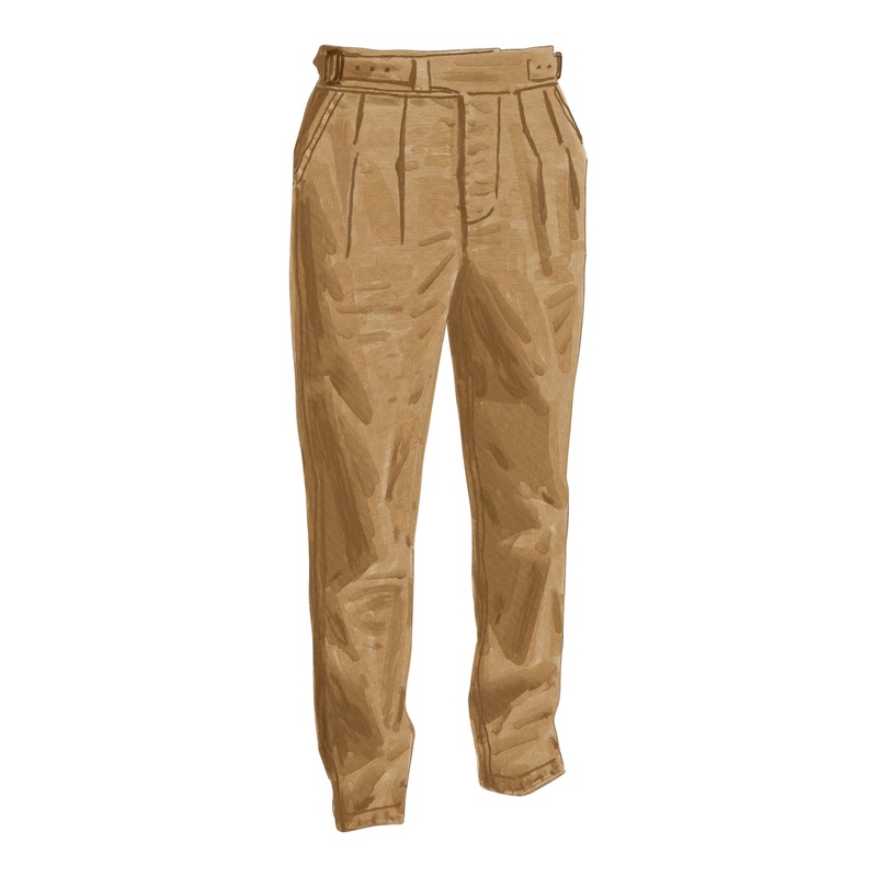 The Original Gurkha Pants British Khaki 30