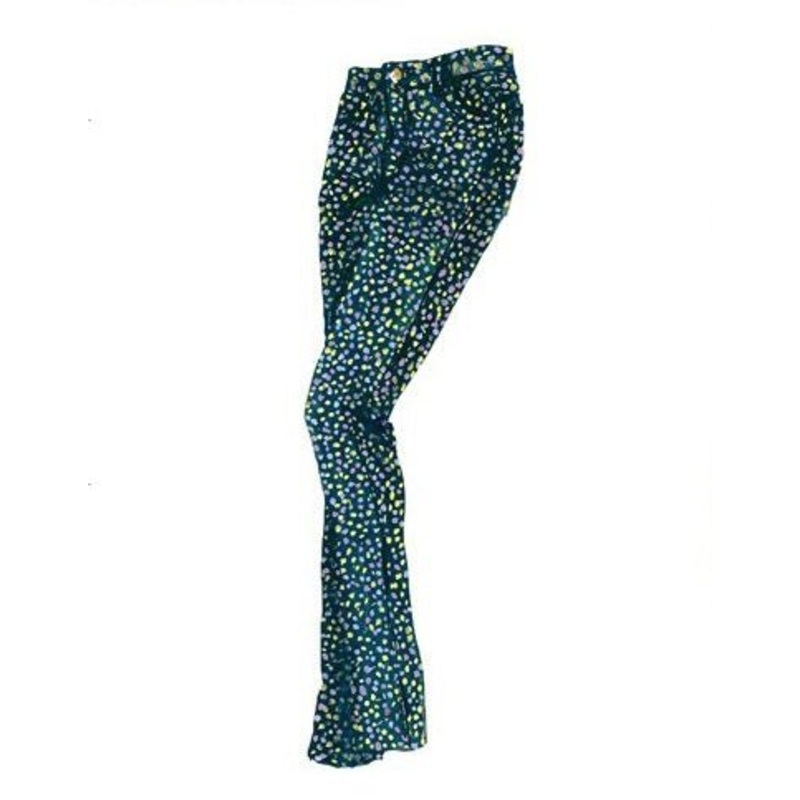 Al Fresco Pant Navy Floral 0