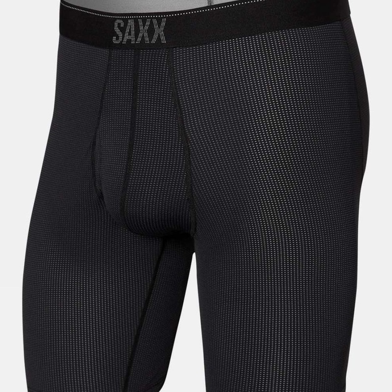 Saxx Quest 2.0 Long Leg Fly Boxer Briefs