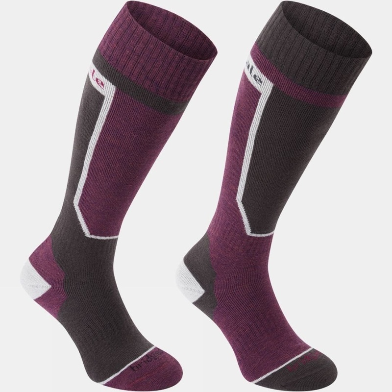 Bridgedale Womens Snowsport II Ski Socks (Twin Pack)