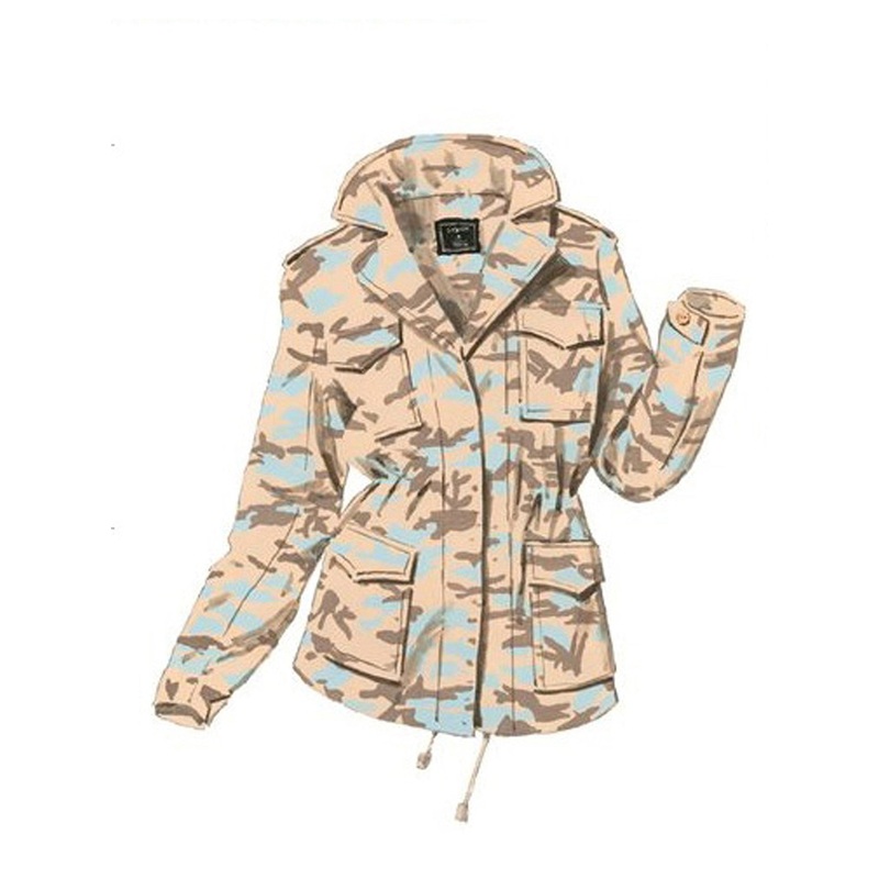 Cargo Jacket Camouflage XX Small
