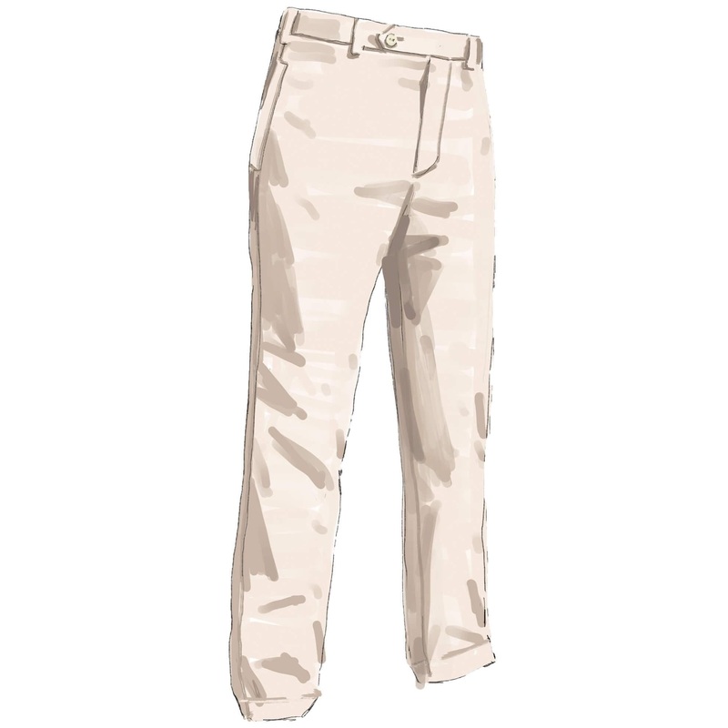 Winter White Pants Ivory 32