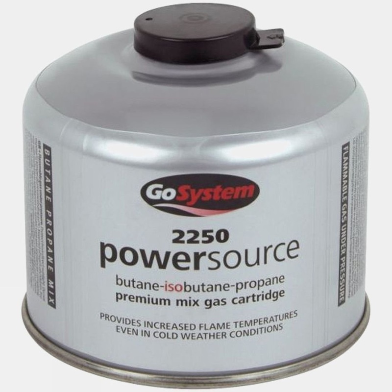 GoSystem Powersource Butane Propane Mix Gas Cartridge 220g