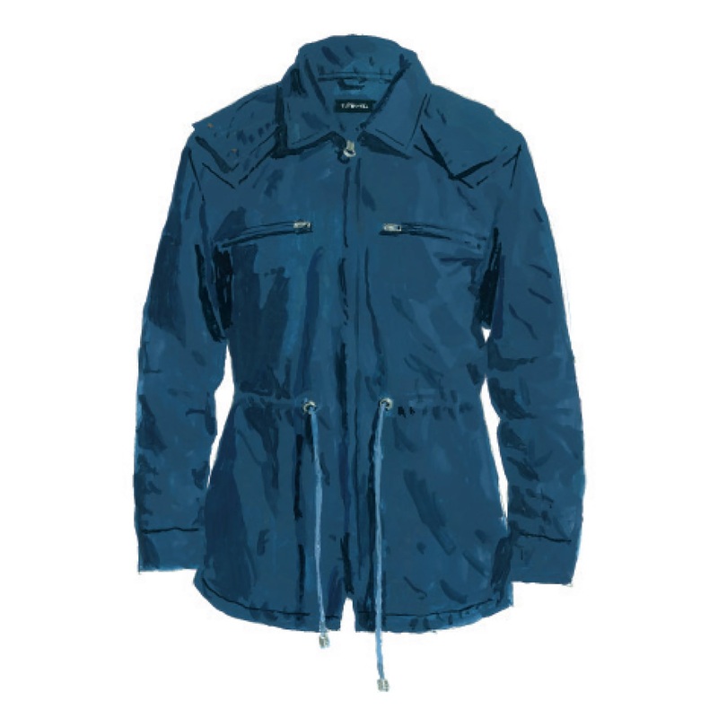 1950s Walking Jacket Navy Large