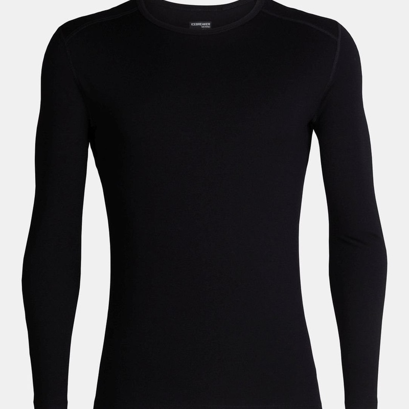 Icebreaker Mens 260 Tech Base Layer Crewe Top