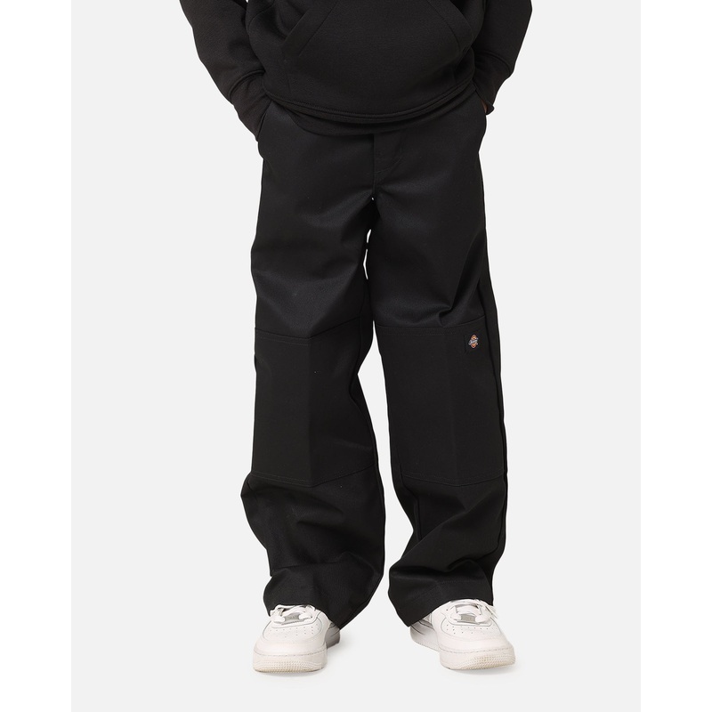 Dickies Kids’ 85-283 Loose Fit Double Knee Pant Black 8