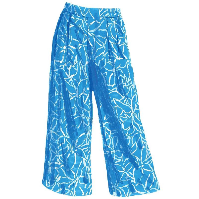 Floral Printed Culottes Floral Print 0