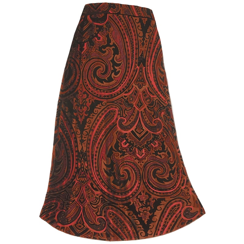 The Challis Skirt Rust 0
