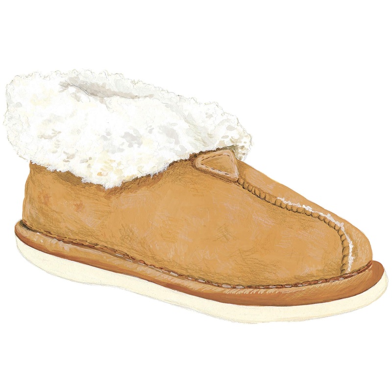 Women’s Shearling Bootie Slippers Spice 7