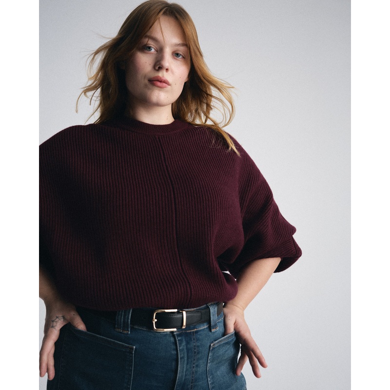 Better-Than-Wool Dolman Sweater – Gamay 4XS_00-0 Gamay
