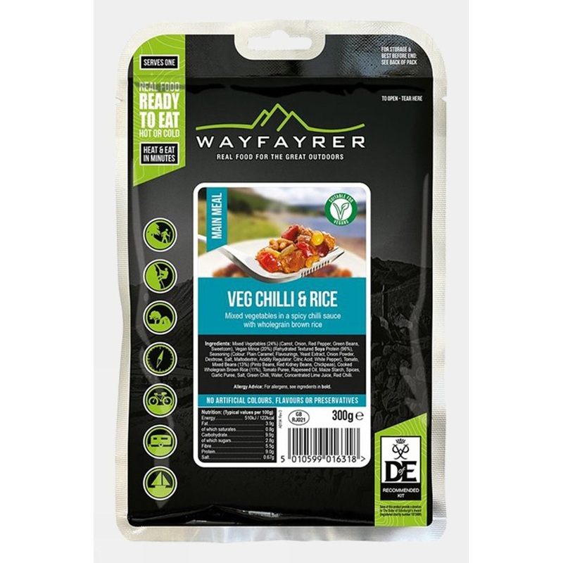 Wayfayrer Vegetable Chilli & Rice