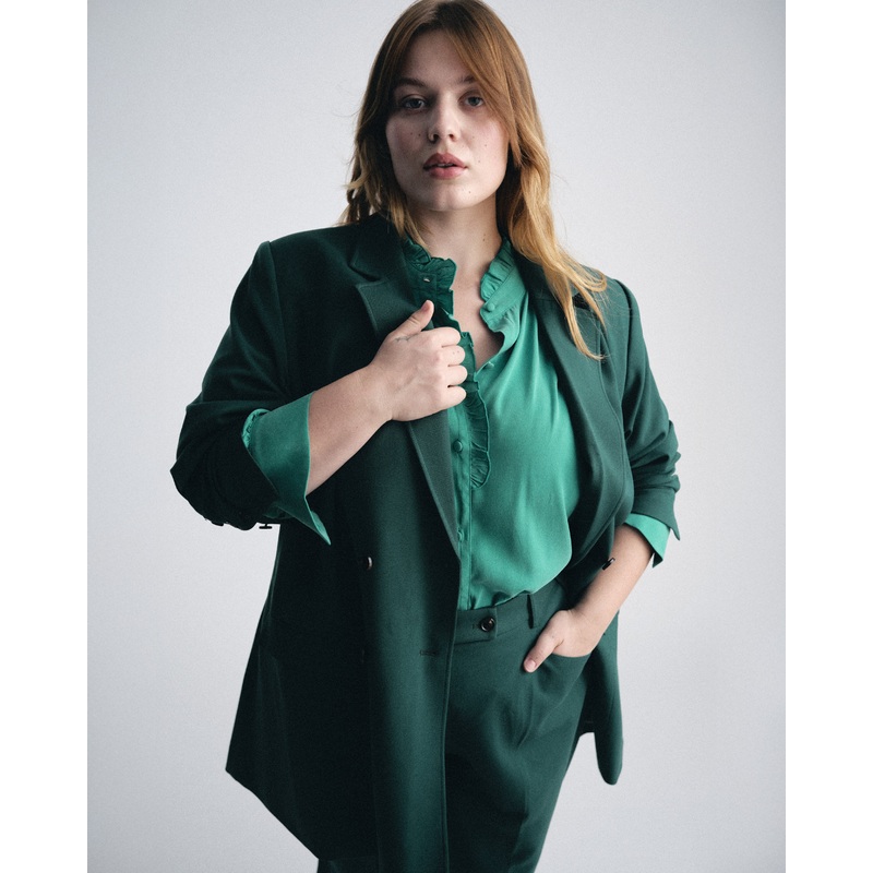 All Day Warren Double Breasted Blazer – Botanic 4XS_00-0 Botanic