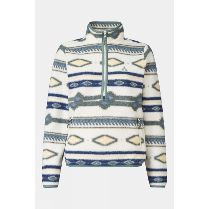 Ayacucho Womens Barrosa Printed Half Zip Fleece