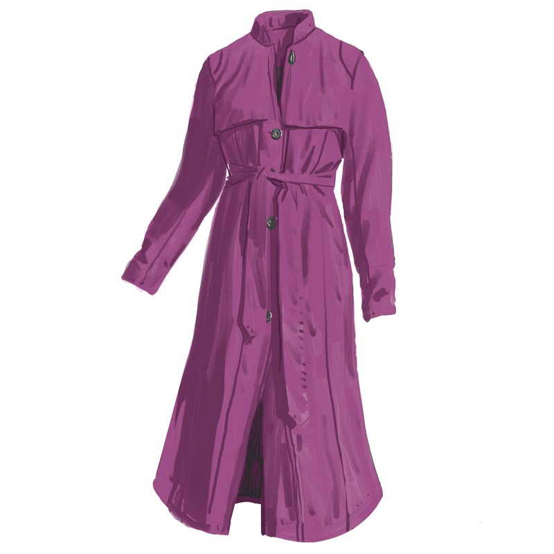 Cool Stormflap Raincoat Purple 4