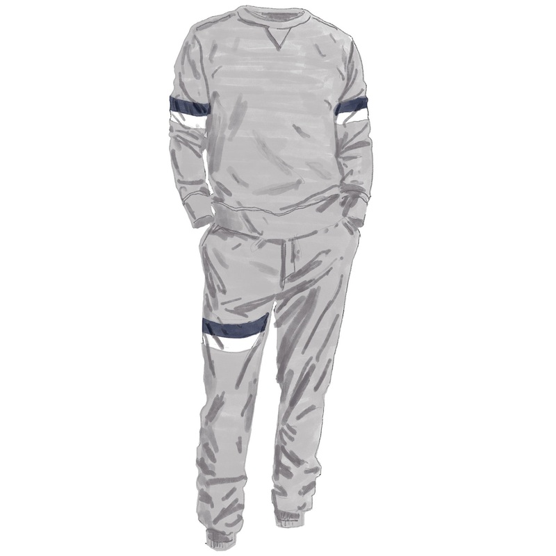 Anti-Advertising Sweatpants Heather Grey Small