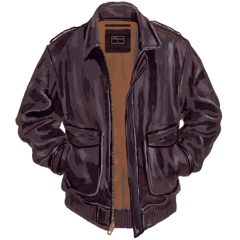 Authentic Flight Jacket Chocolate SML