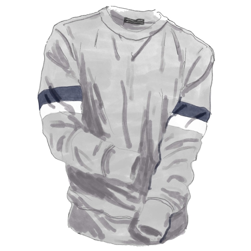 Anti-advertising Sweatshirt Navy Small