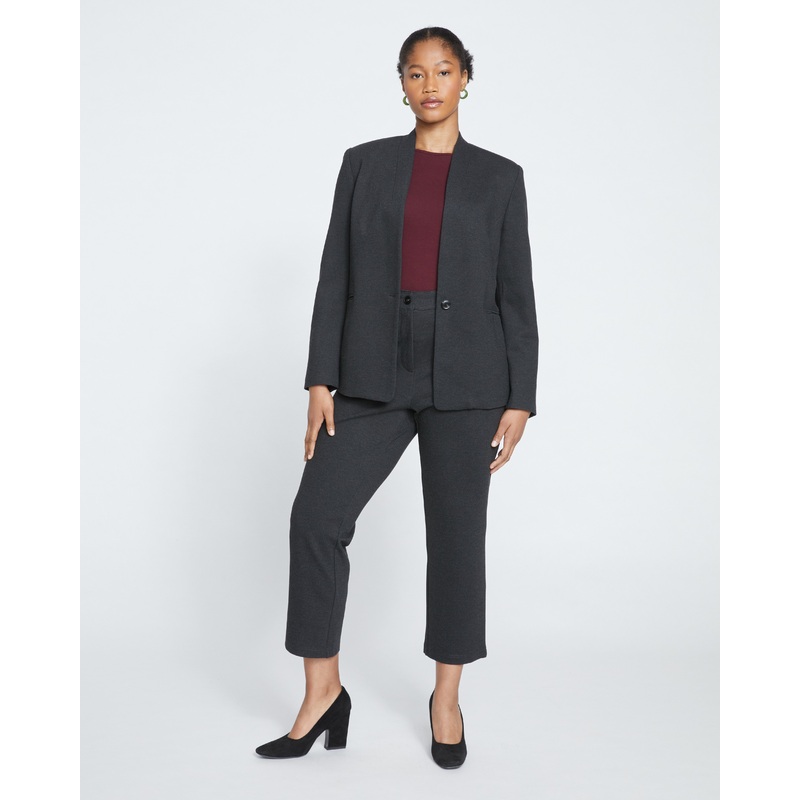 Cigarette Ponte Pants – Graphite 4XS_00-0 Graphite