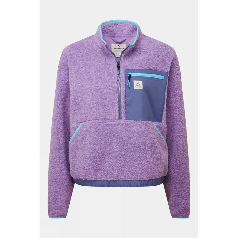 Passenger Womens Ravi Recycled Half Zip Fleece
