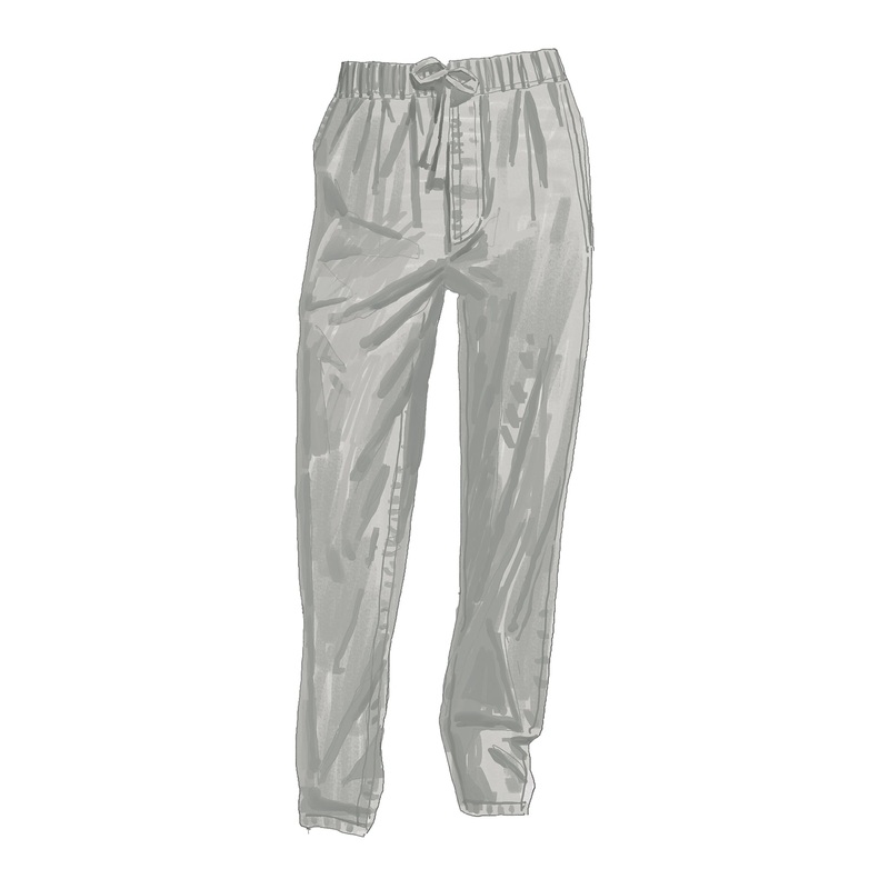 Sun-Kissed Redondo Pants Light Grey Small