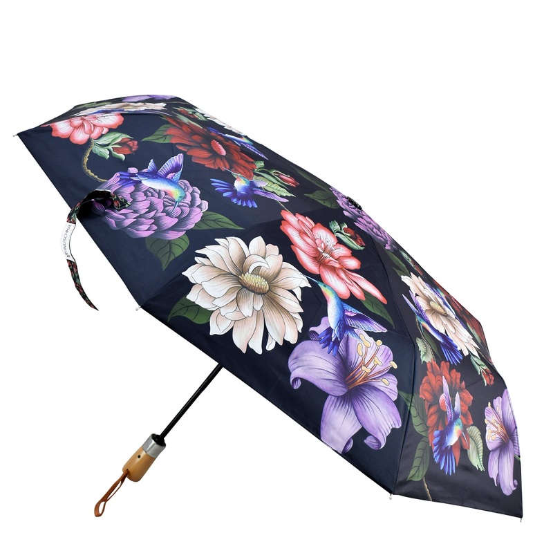 The Artful Umbrella Hummingbird Heaven One Size