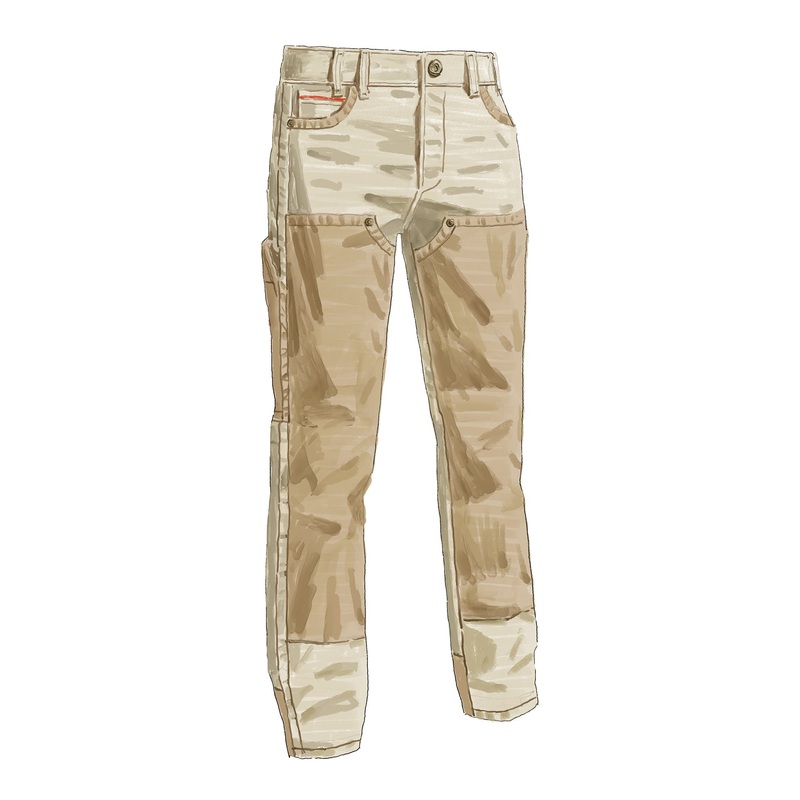 The Montana 53 Pant Khaki 32