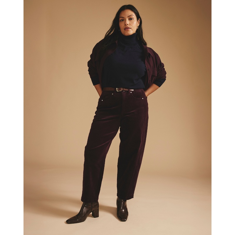 Dakota Twisted Leg Corduroy Pants – Gamay 00 Gamay