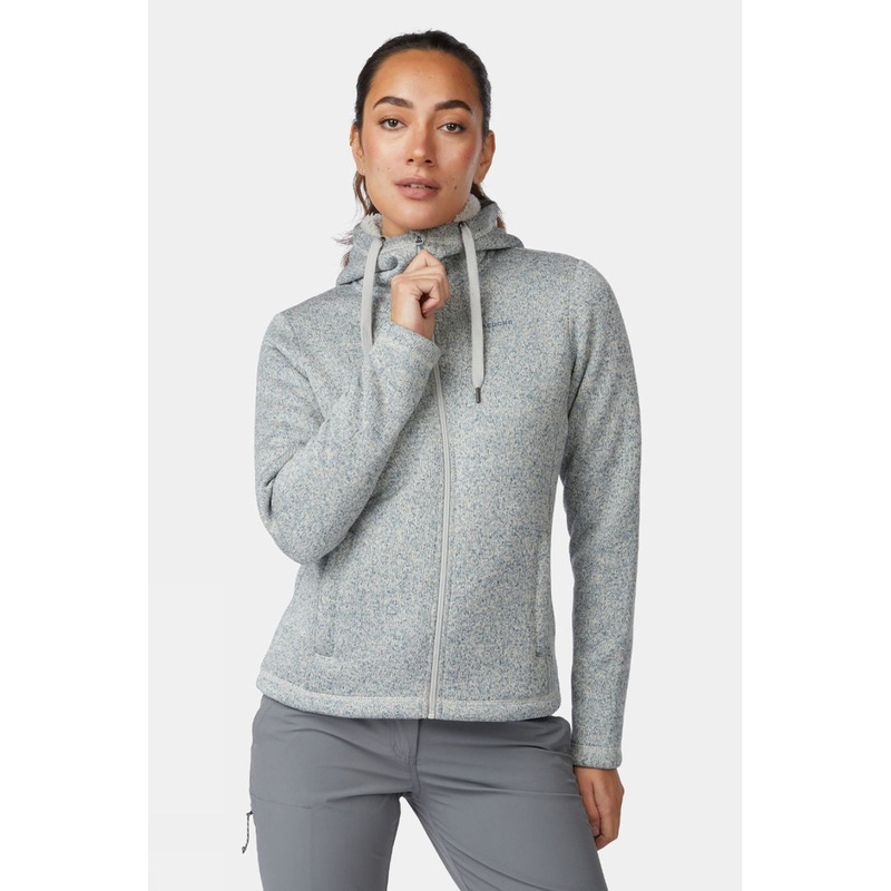 Ayacucho Womens Grange Full Zip Fleece Hoodie