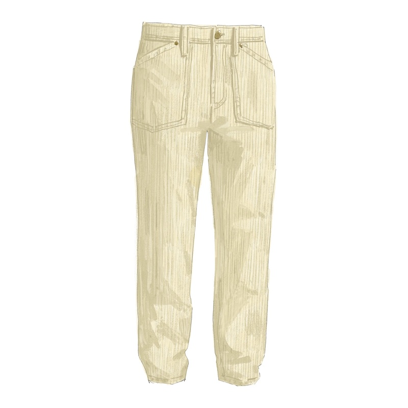 Bedford Cord Work Pants Stone 30