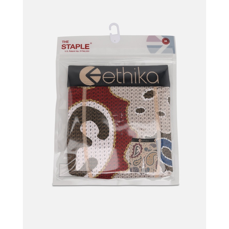 Ethika Paisley Underwear Multi-Coloured S