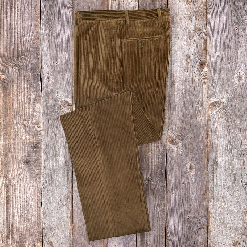 Men’s 4-Wale Corduroy Pants Dark Brown 32