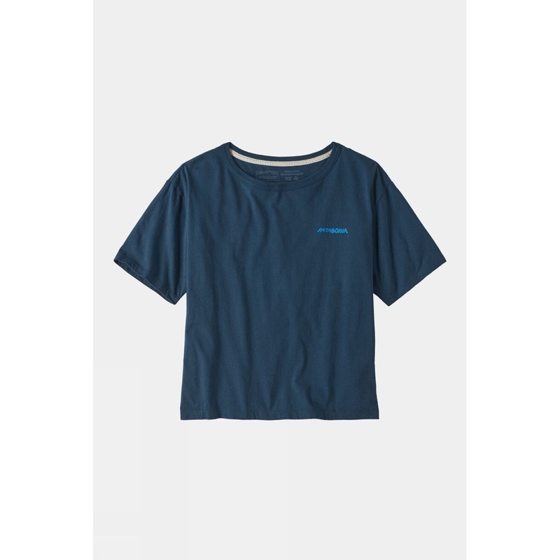 Patagonia Womens Sunrise Rollers Organic Easy Cut T-Shirt