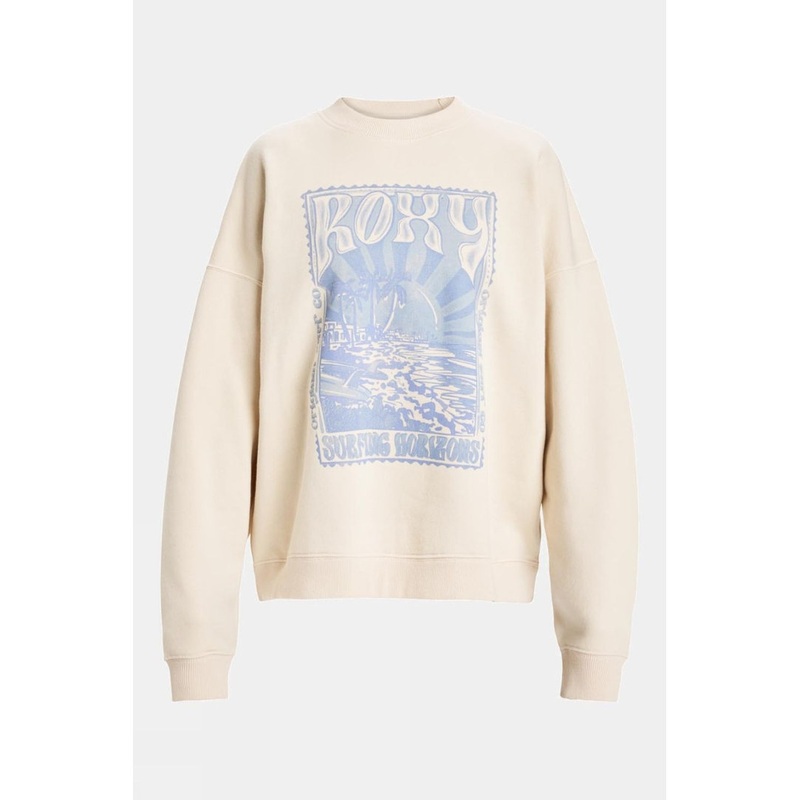 Roxy Womens Lineup Oversized Crew Sweatshirt